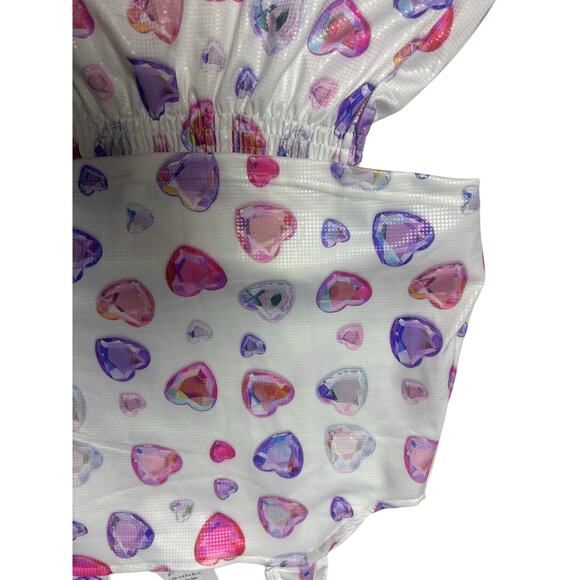 Lola & The Boys Ombre Gem Hearts Tank Set - Picture 2 of 5